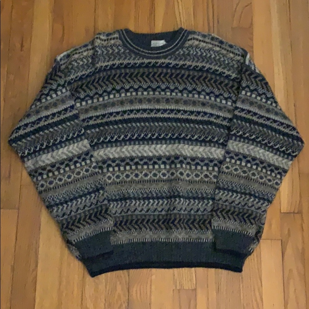 Multicolored Crewneck Sweater